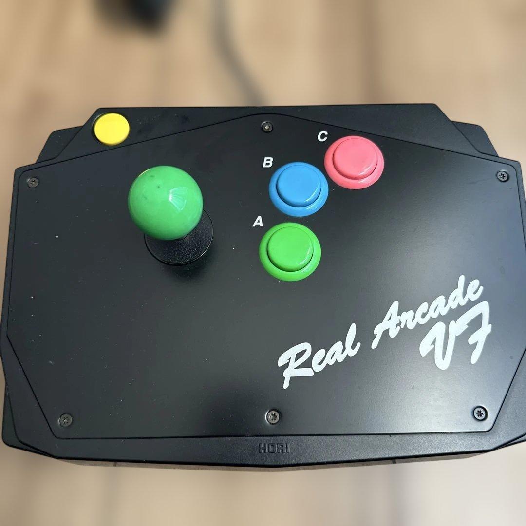 【箱付き】セガサターン専用 リアルアーケードVF HSS-09 HORI