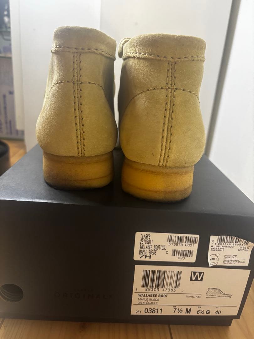 ス*ツ様 Clarks クラークスワラビー(最終値下げ) 引越しのため3/5で出