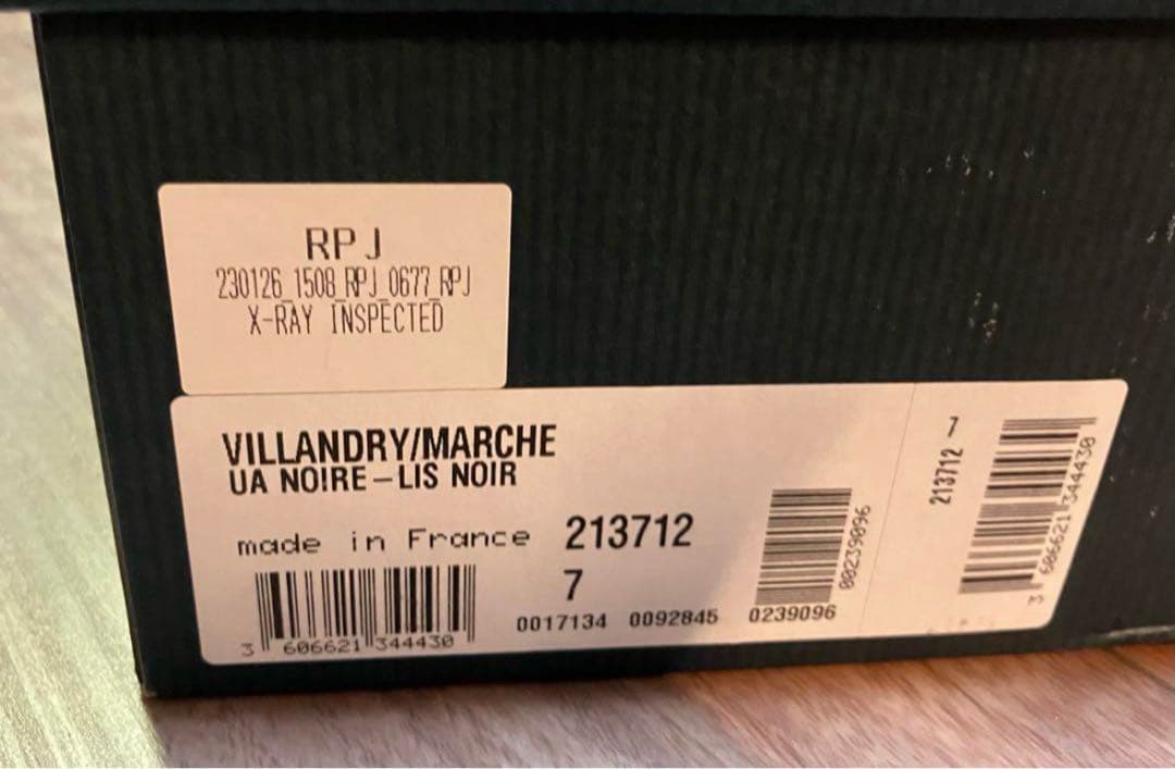 早いもの勝ちSALE！極美品Paraboot VILLANDRY サイズ7