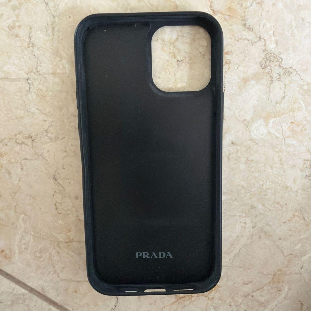 PRADA ⭐︎iPhone12/12proケース ⭐︎サフィアーノピンク