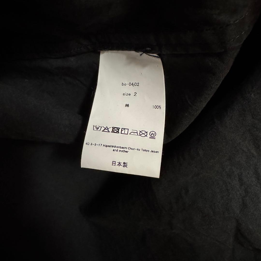 barbell object dyed hn top ブラック 2