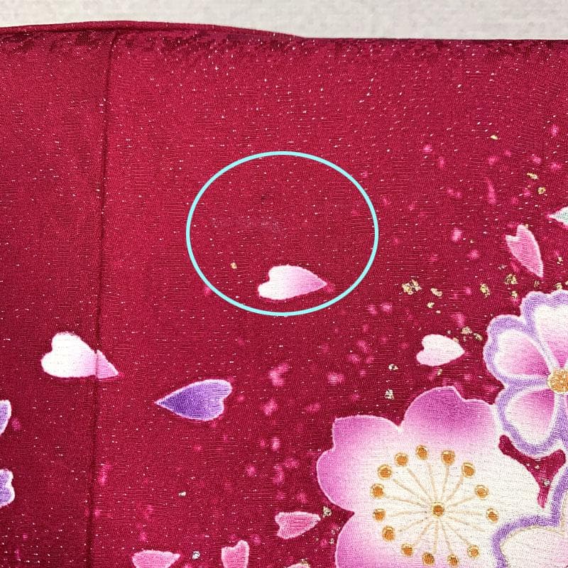 505z26,411y1,小物類〇銀通し 古典柄 振袖 金彩 毬 牡丹 桜〇美品