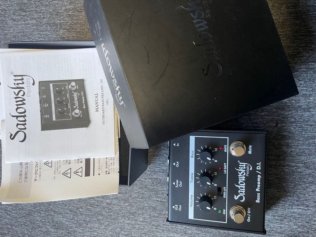 ベース Sadowsky Bass Preamp sbp-1 BassPreamp