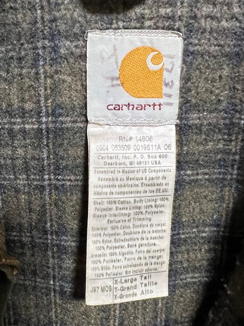 T*S様 Carhartt カーハート デトロイトジャケット　J97 MOS
