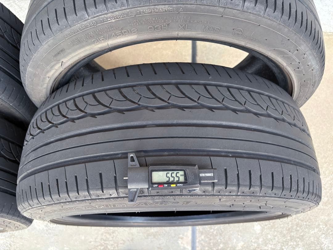 【送料込】2020年製 ナンカン AS-1 215/45R18 4本