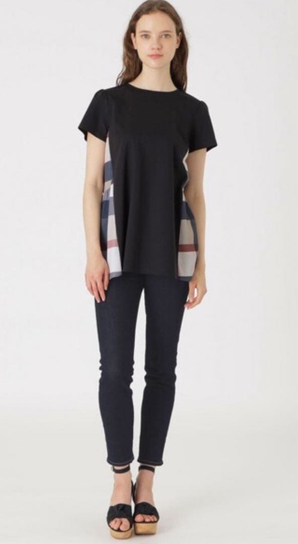 【美品状態】クレストブリッジ トップス チェック柄 38 M