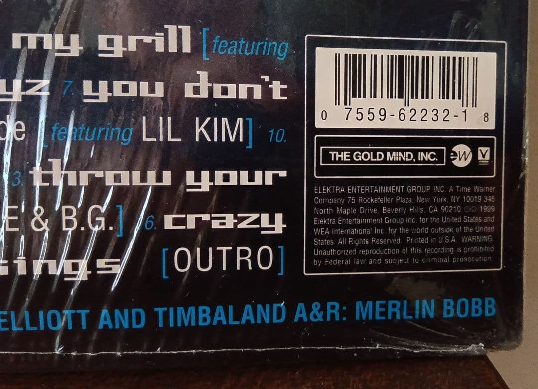 [美品]Missy Elliott/Da Real World LPレコード2枚