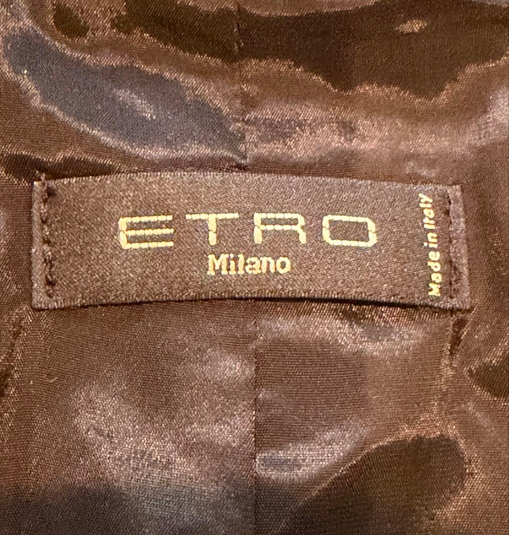 ETRO エトロ　柄ジャケット　テーラードジャケット　 イタリア製