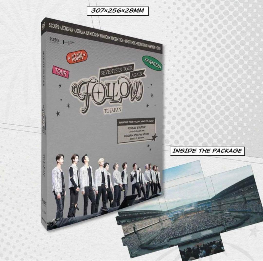 ミュージック SEVENTEEN TOUR FOLLOW AGAIN TO JAPAN DVD