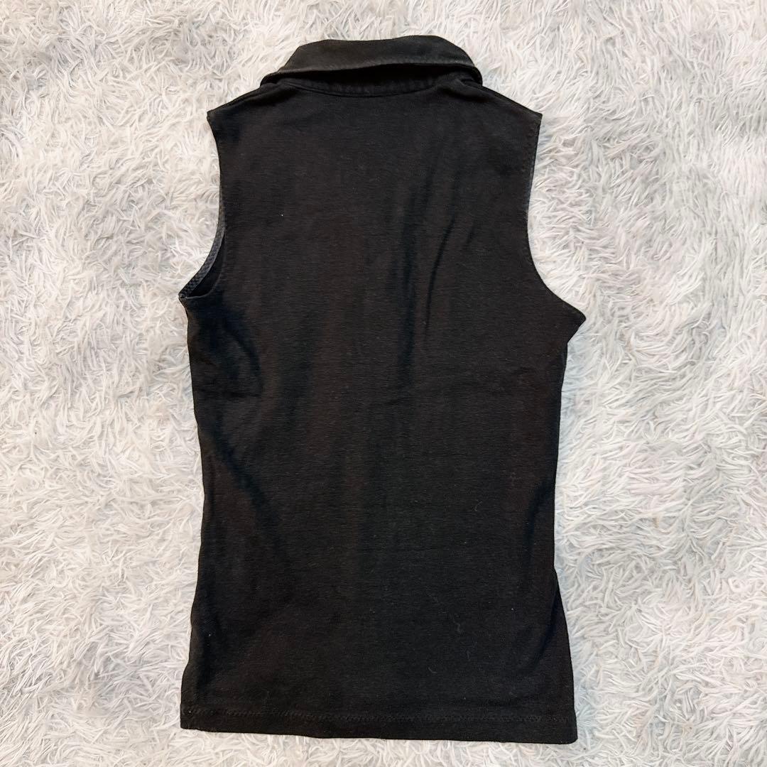 BURBERRY LONDON ノースリーブ ポロシャツ レディース