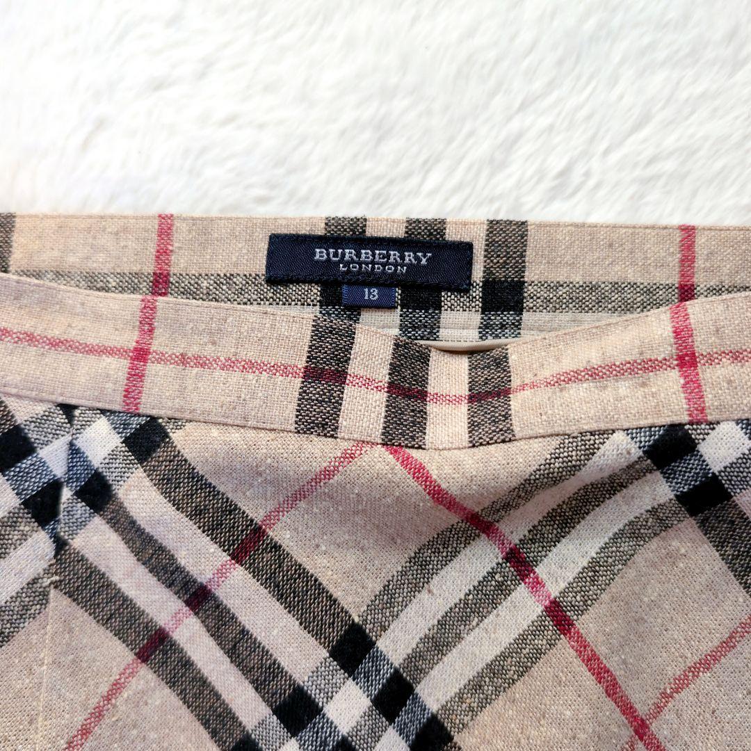 りつ　BURBERRY LONDON バーバリー ロングスカート