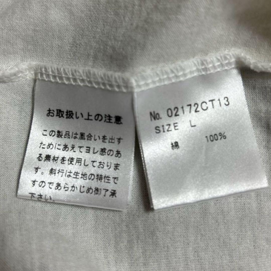 HYSTERIC GLAMOUR グラフィックTシャツ　ヒスガール　Lサイズ　白