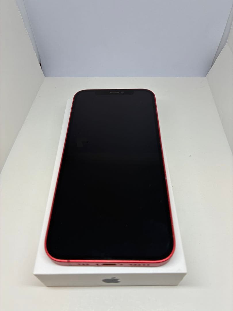 【超美品】iPhone 12 128GB レッドSIMフリー 新品電池100%