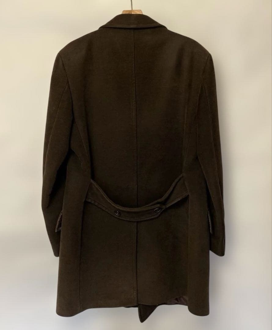 グッチGUCCI ブラウン ダブルブレスト テーラードコート【美品】
