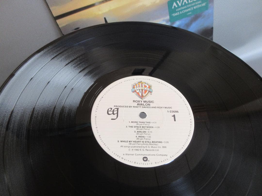 ★ROXY MUSIC / AVALON★US Org. Promo◇LW1
