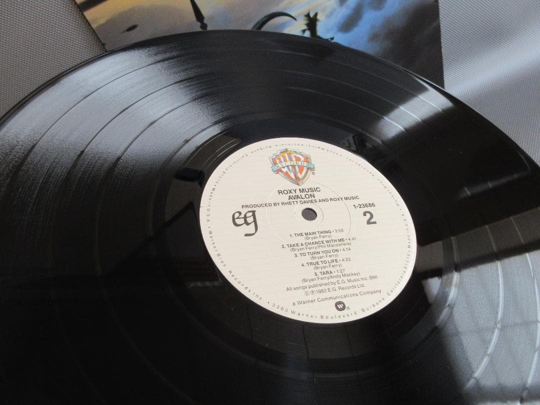 ★ROXY MUSIC / AVALON★US Org. Promo◇LW1