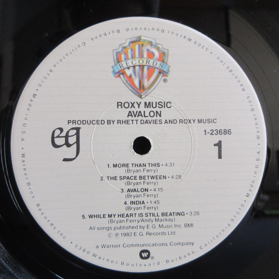 ★ROXY MUSIC / AVALON★US Org. Promo◇LW1