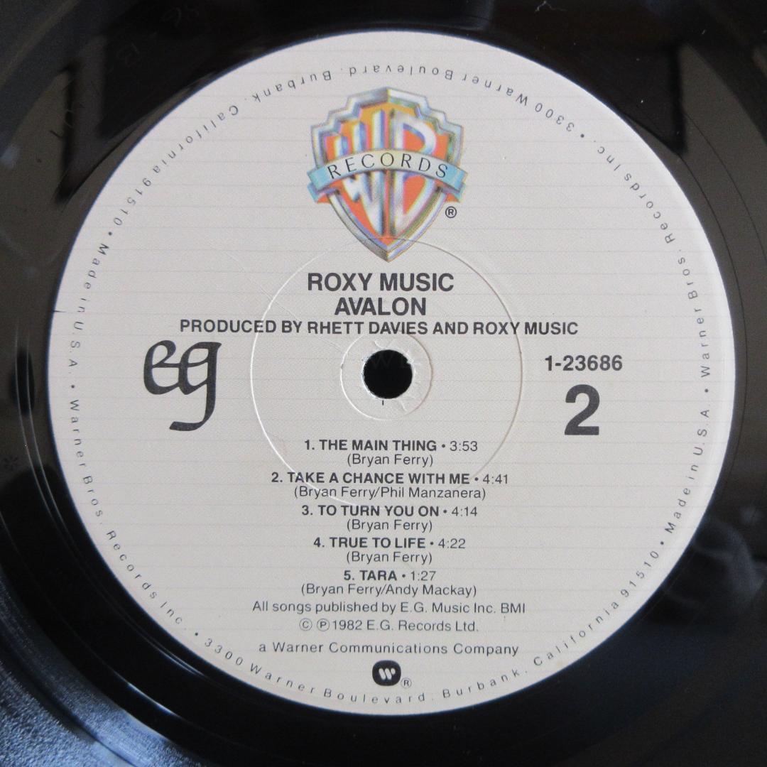 ★ROXY MUSIC / AVALON★US Org. Promo◇LW1