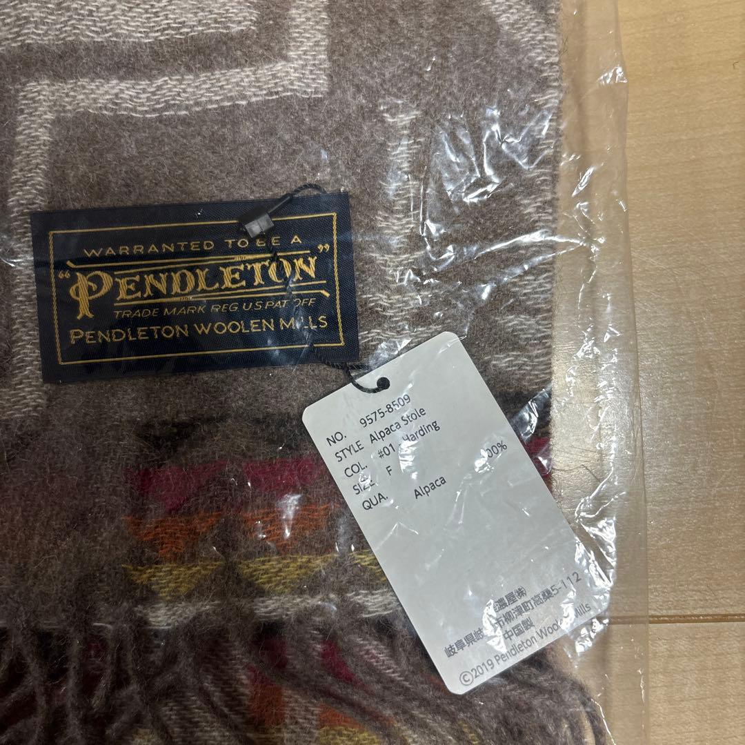 【新品】ペンドルトン　ストール　アルパカ