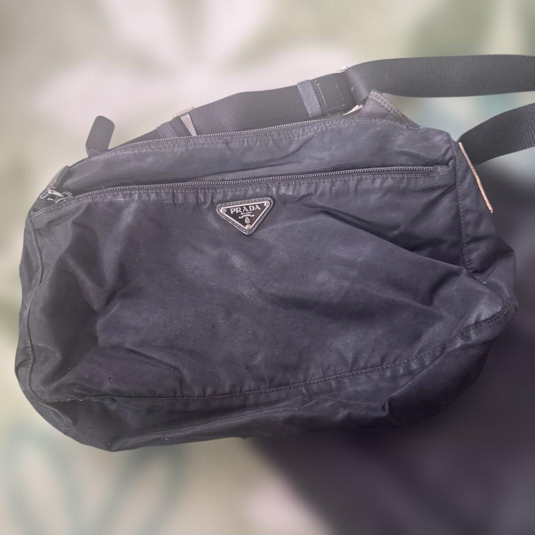 PRADA ブラックボストンバッグ ，ショルダーバッグ4点セット