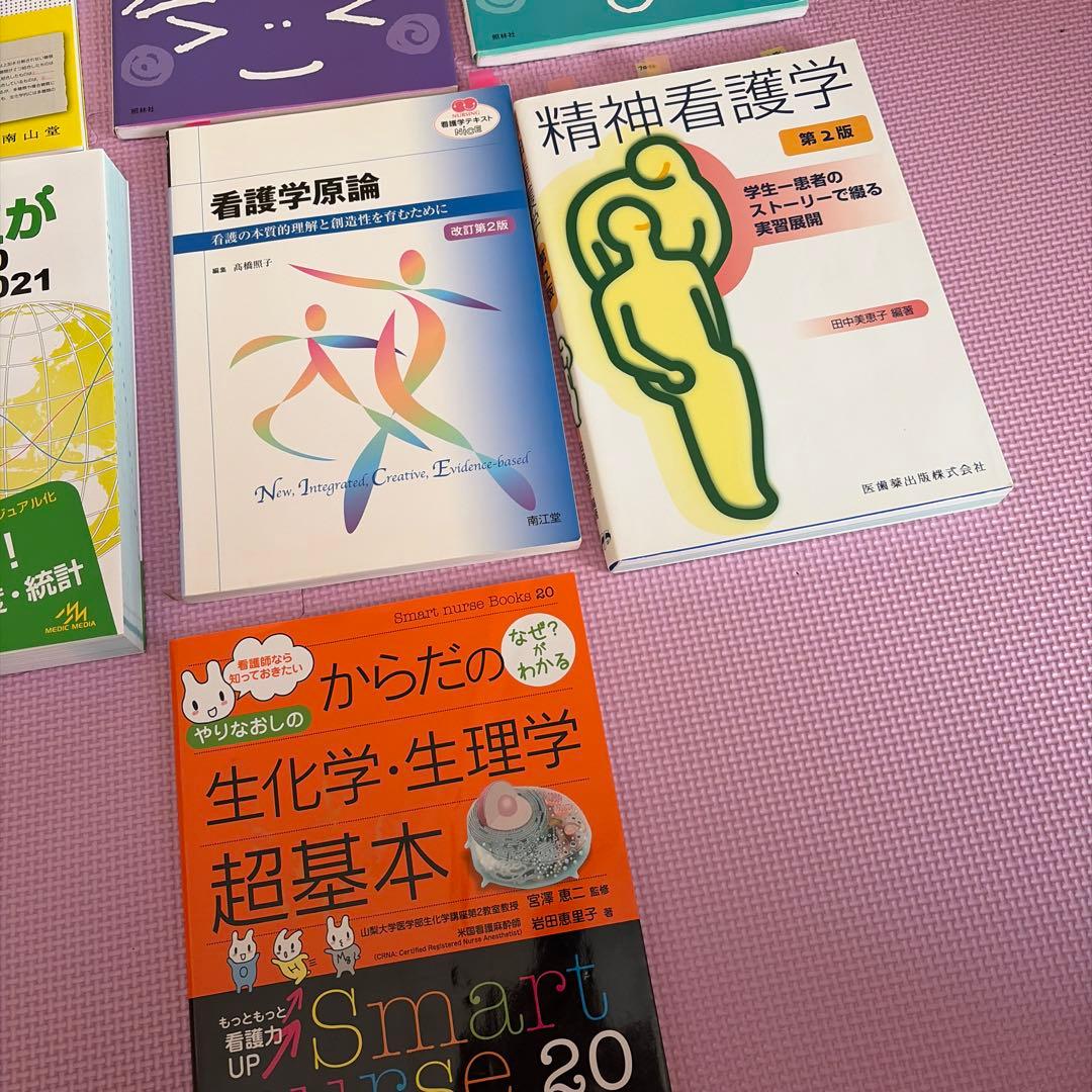 看護学　看護師　参考書　生物　科学　まとめて