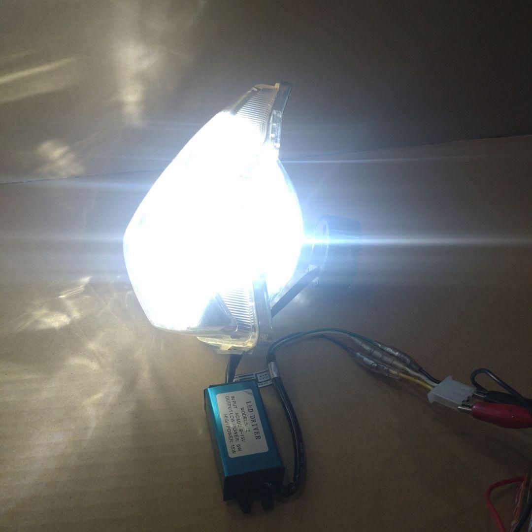 アドレスV125/G　ヘッドライト　LED化