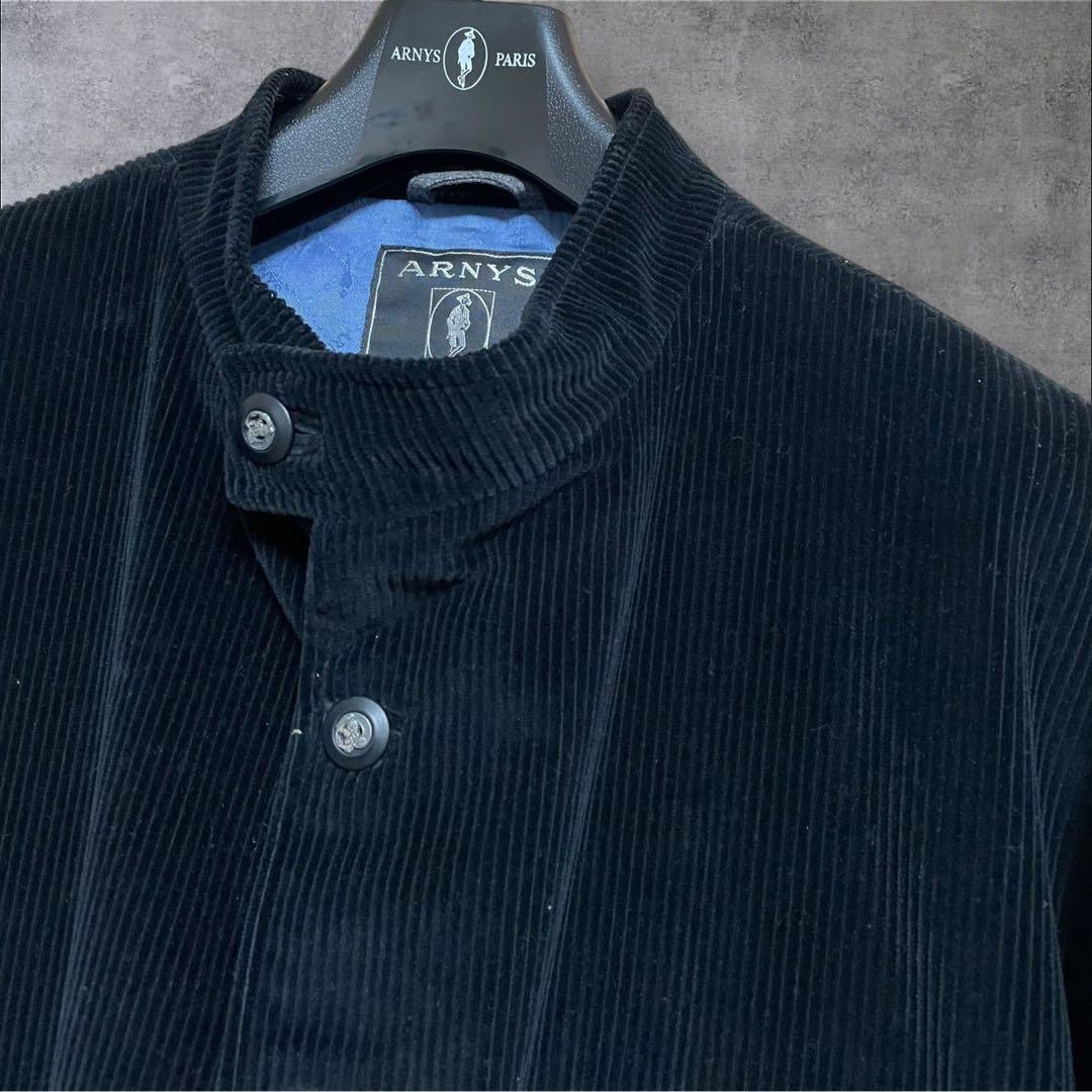 極美品 ARNYS FORESTIERE ブラック コーデュロイ サイズ50
