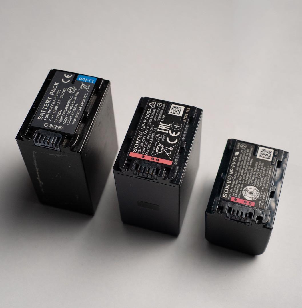 【ジャンク品】SONY 4Kハンディカム FDR-AX30他