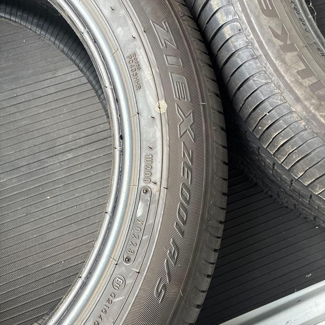 ファルケンZIEX 225/55R18 4本中古