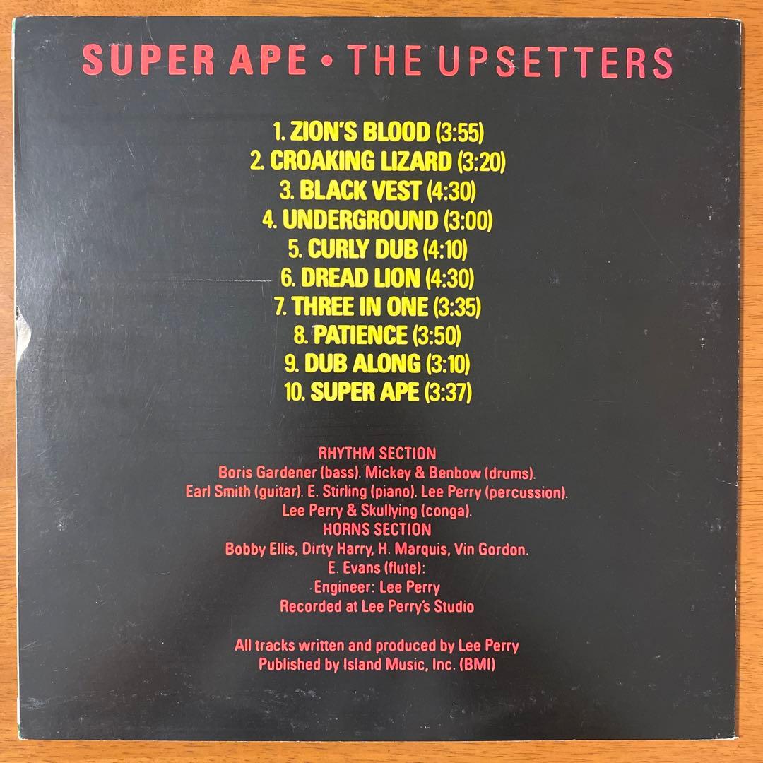 【ダブ名盤】Lee Perry＆The Upsetters／Super Ape