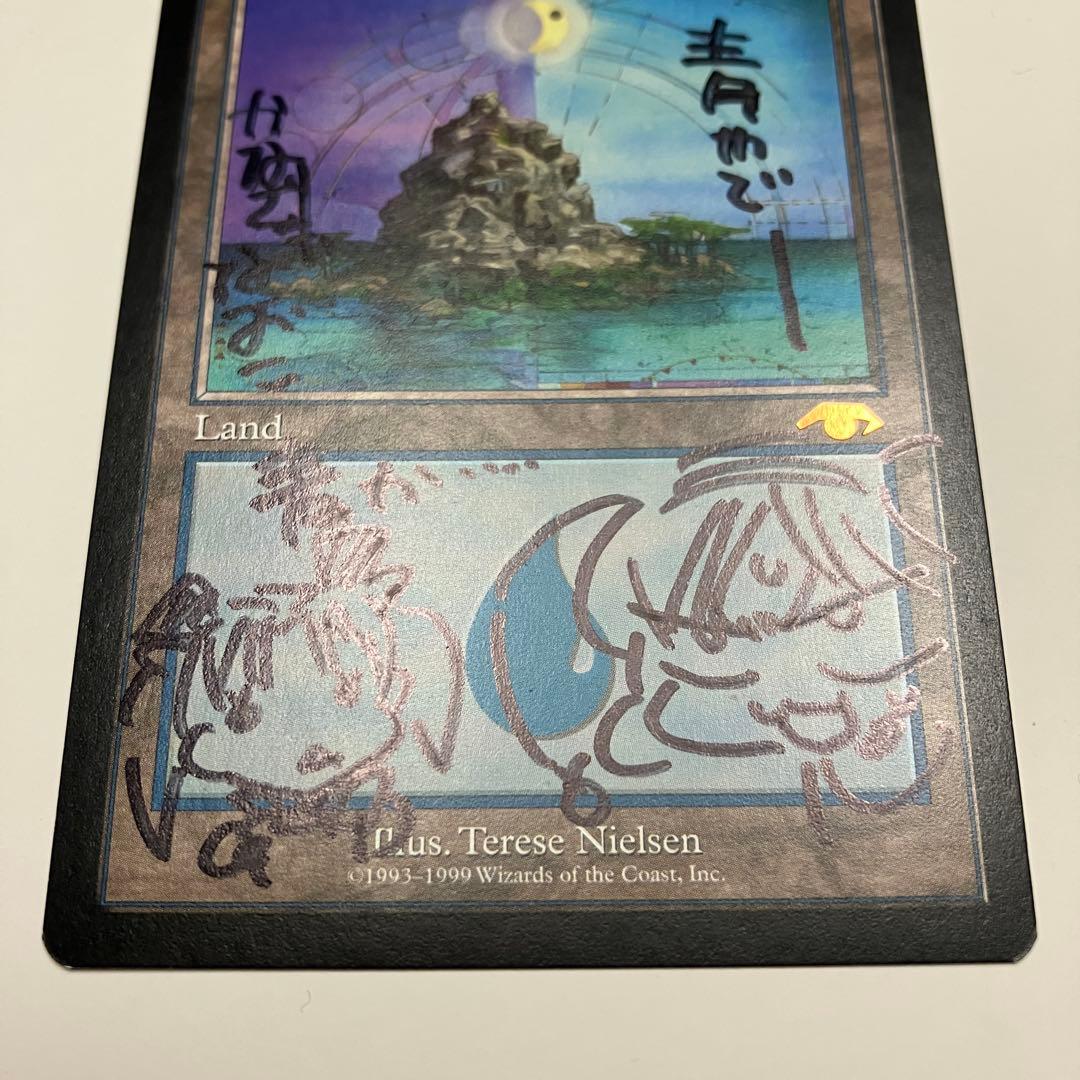 MTG 島 英語版 1枚 サインド グルランド（Guru land）