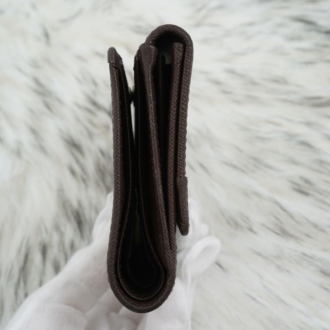 美品　箱付き　BURBERRY LONDON 折り財布　ノバチェック　ブラウン