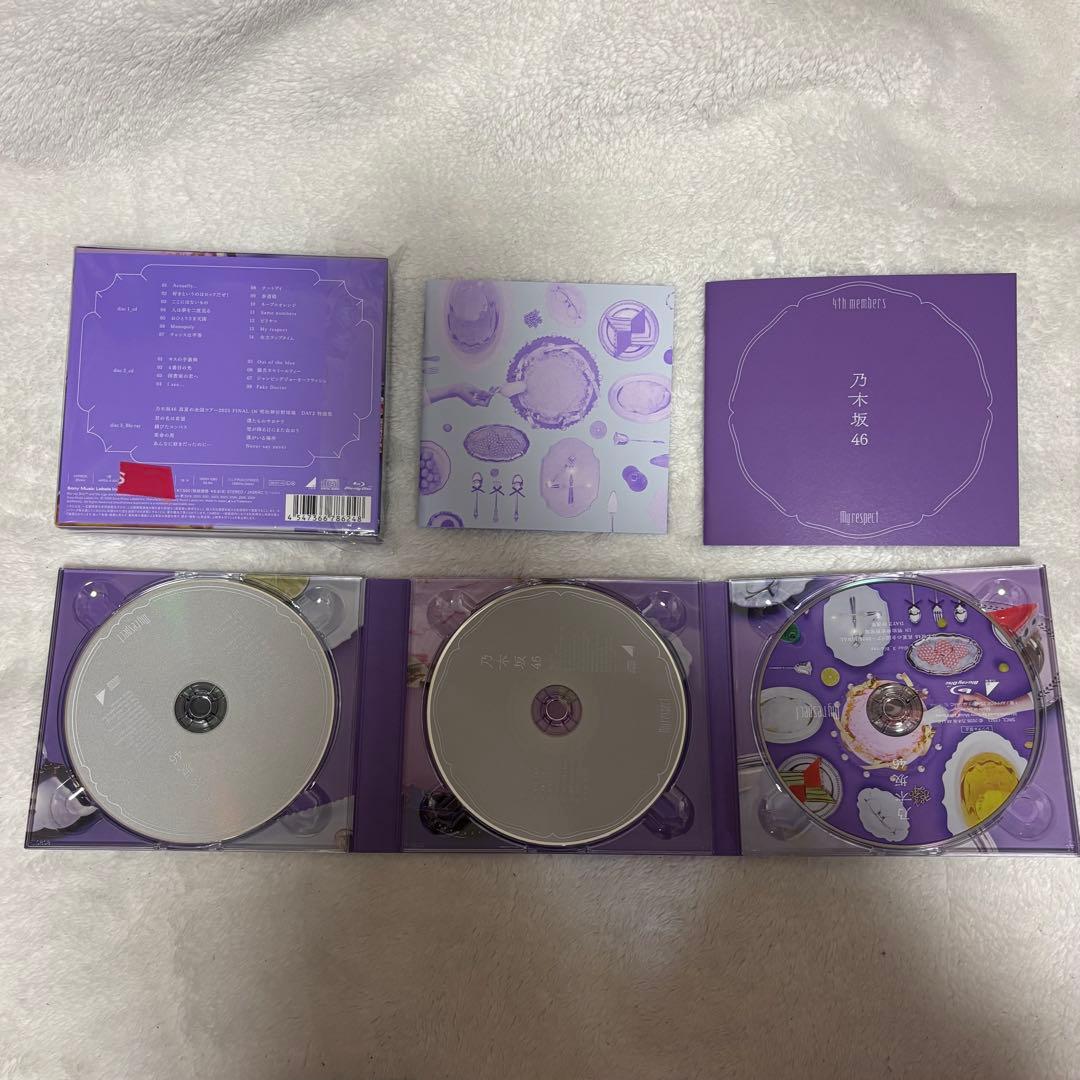 乃木坂46 5thアルバム　My respect初回生産限定盤Type-A B