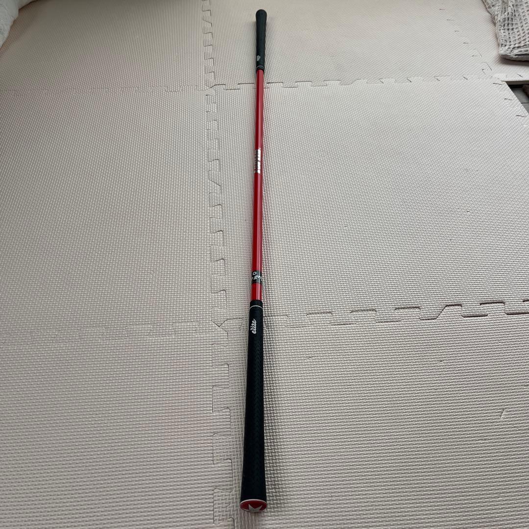【美品】エリートグリップ　ワンスピード　レッド　赤　ゴルフ練習器具