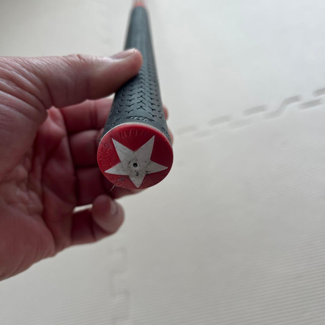 【美品】エリートグリップ　ワンスピード　レッド　赤　ゴルフ練習器具