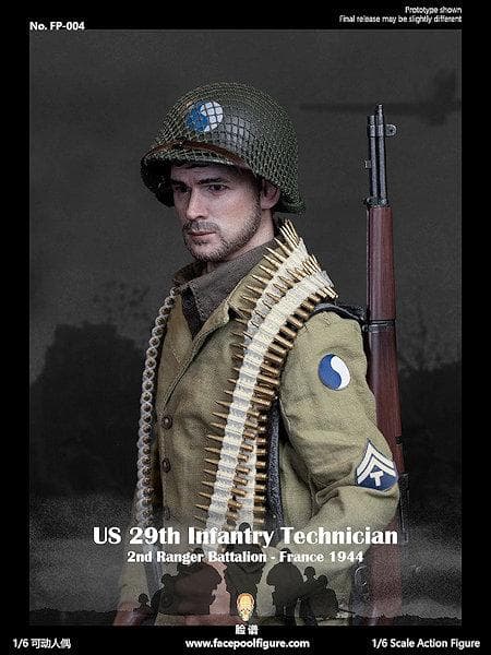 1/6 WW2 米陸軍第２レンジャー大隊 第２９歩兵師団 技能兵 スタンダード版
