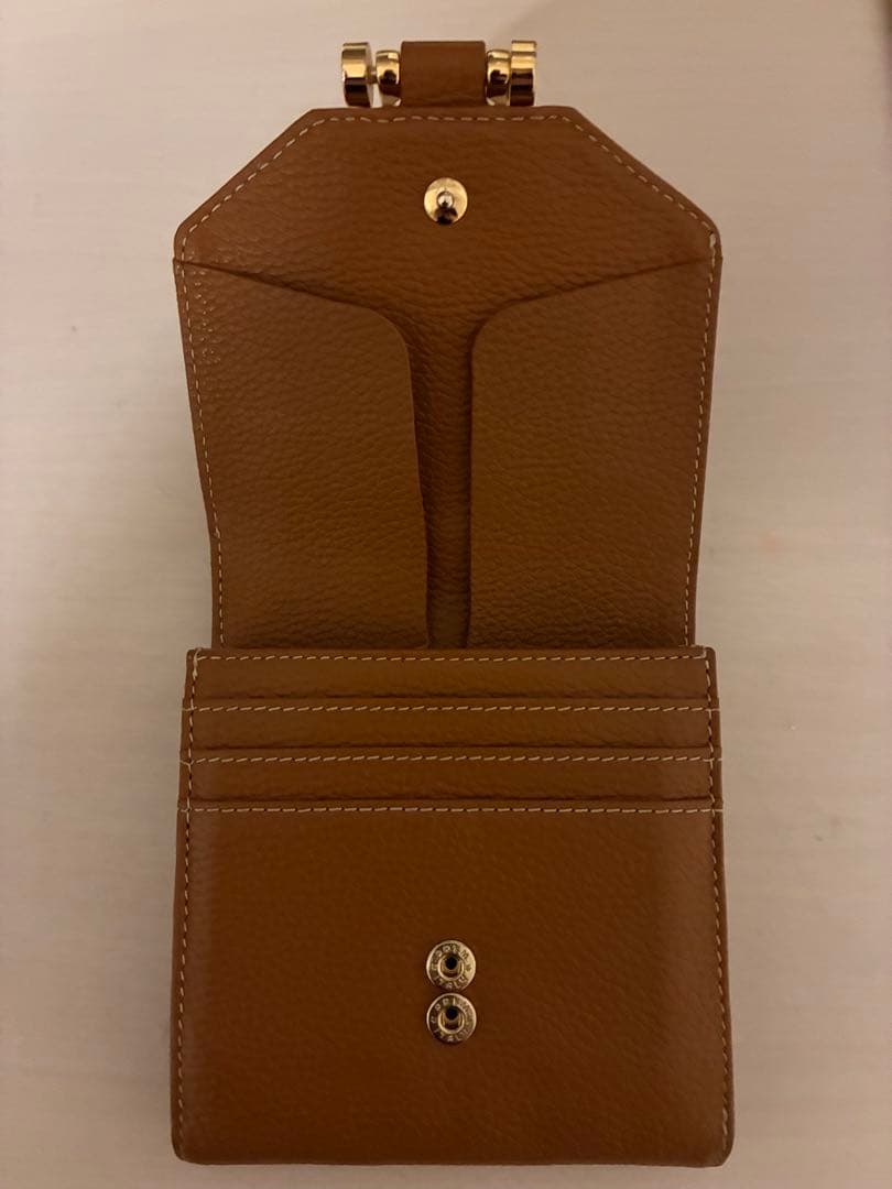 美品！ATAO KOBE ロトロ(キャメル) レザー二つ折り財布