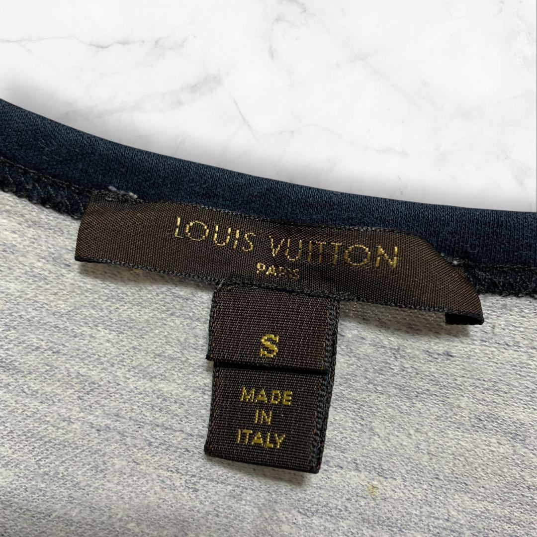 Louis Vuitton ルイヴィトン ヘンリーネック 半袖Tシャツ グレー