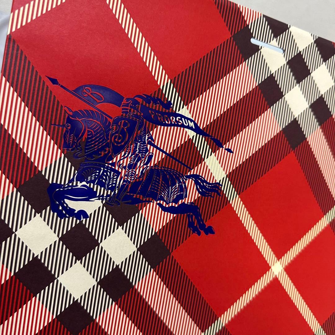 Burberryカシミヤ100%チェックマフラーシュガーピンク 未使用