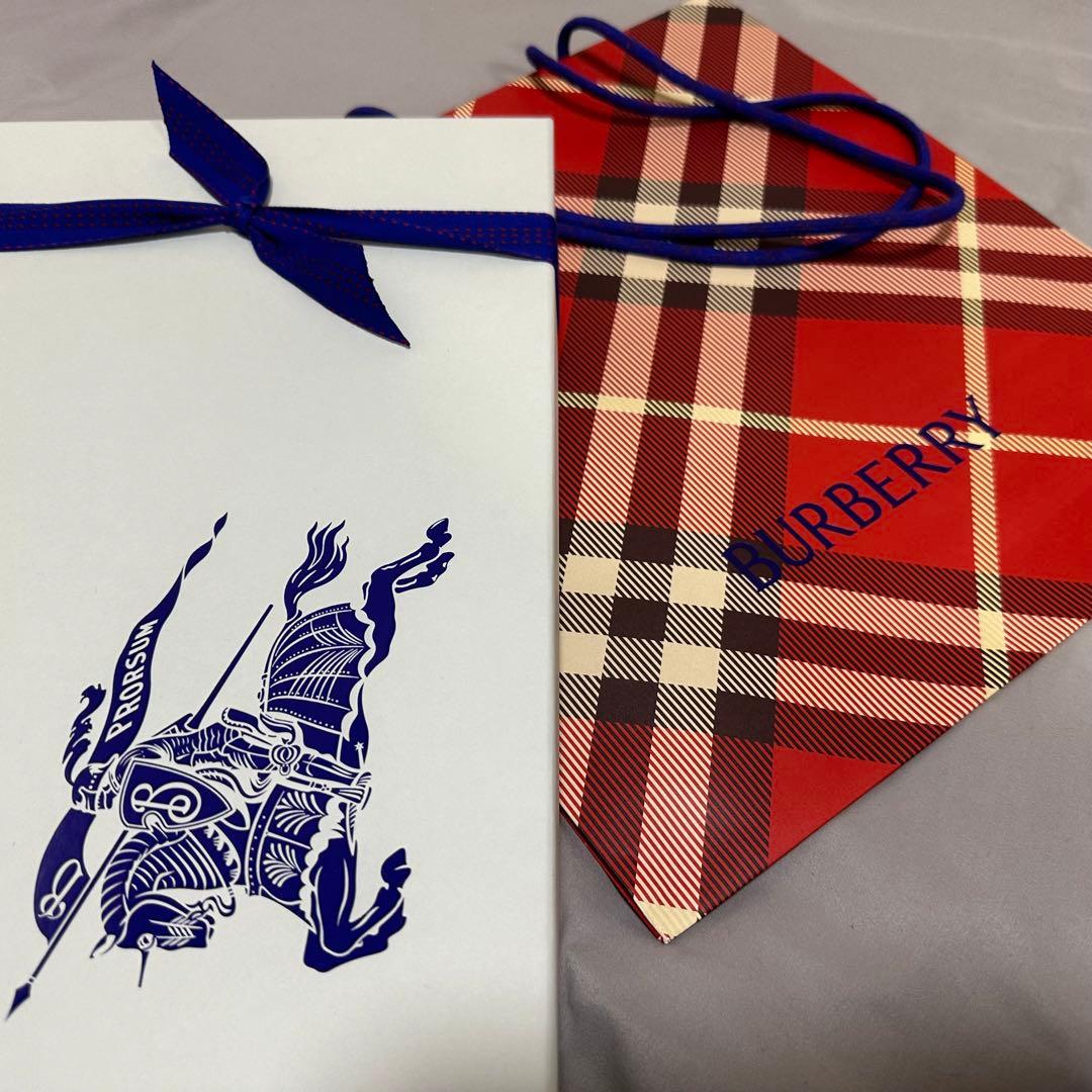 Burberryカシミヤ100%チェックマフラーシュガーピンク 未使用