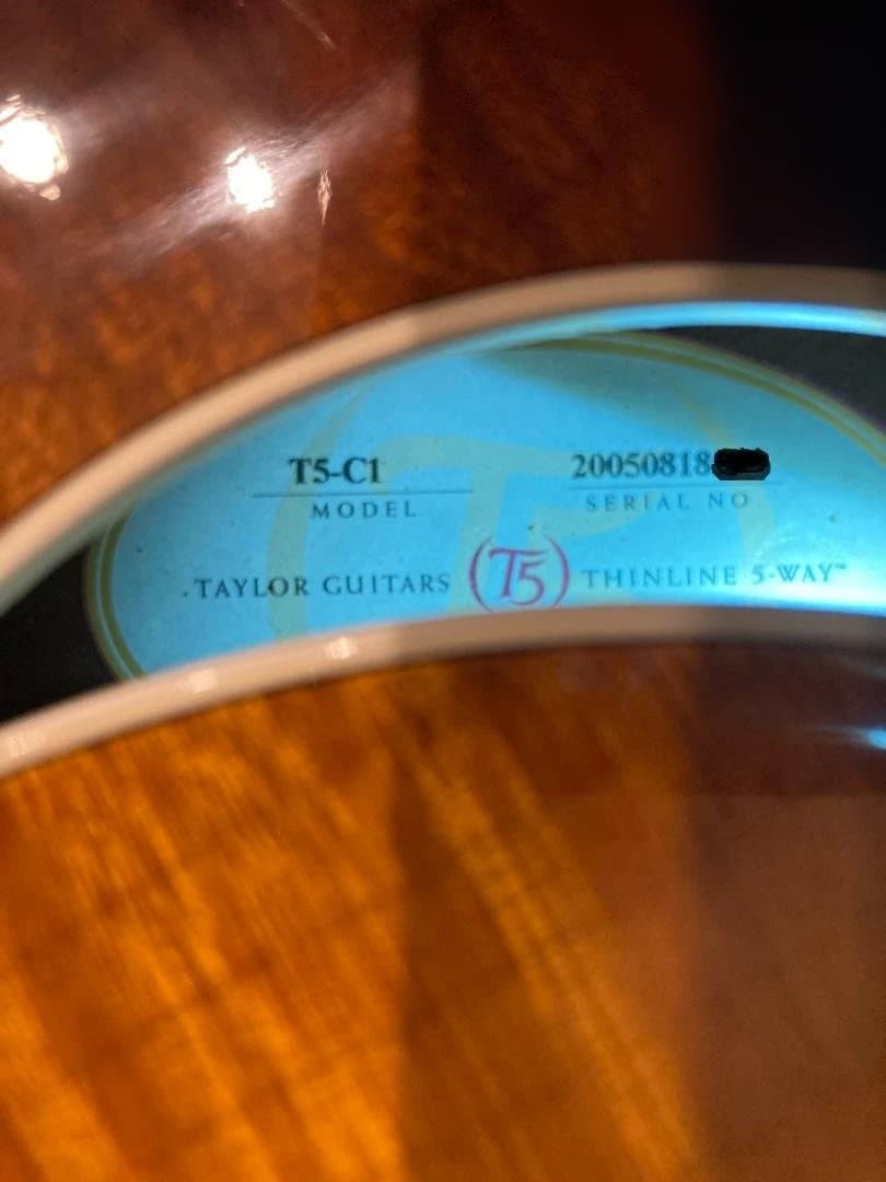 Taylor T5- C1 最初期型 2005.08.18製