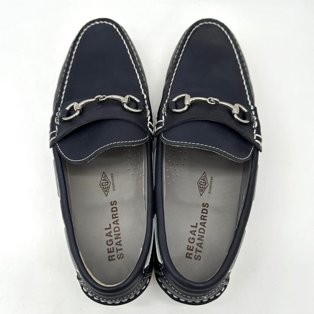 〈極美品〉REGAL STANDARD リーガル【25.5】ビットデッキシューズ