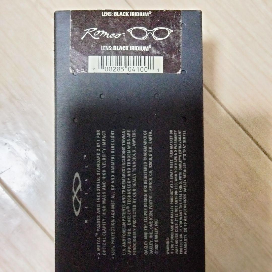 Oakley Romeo サングラス ケース（付属品あり）