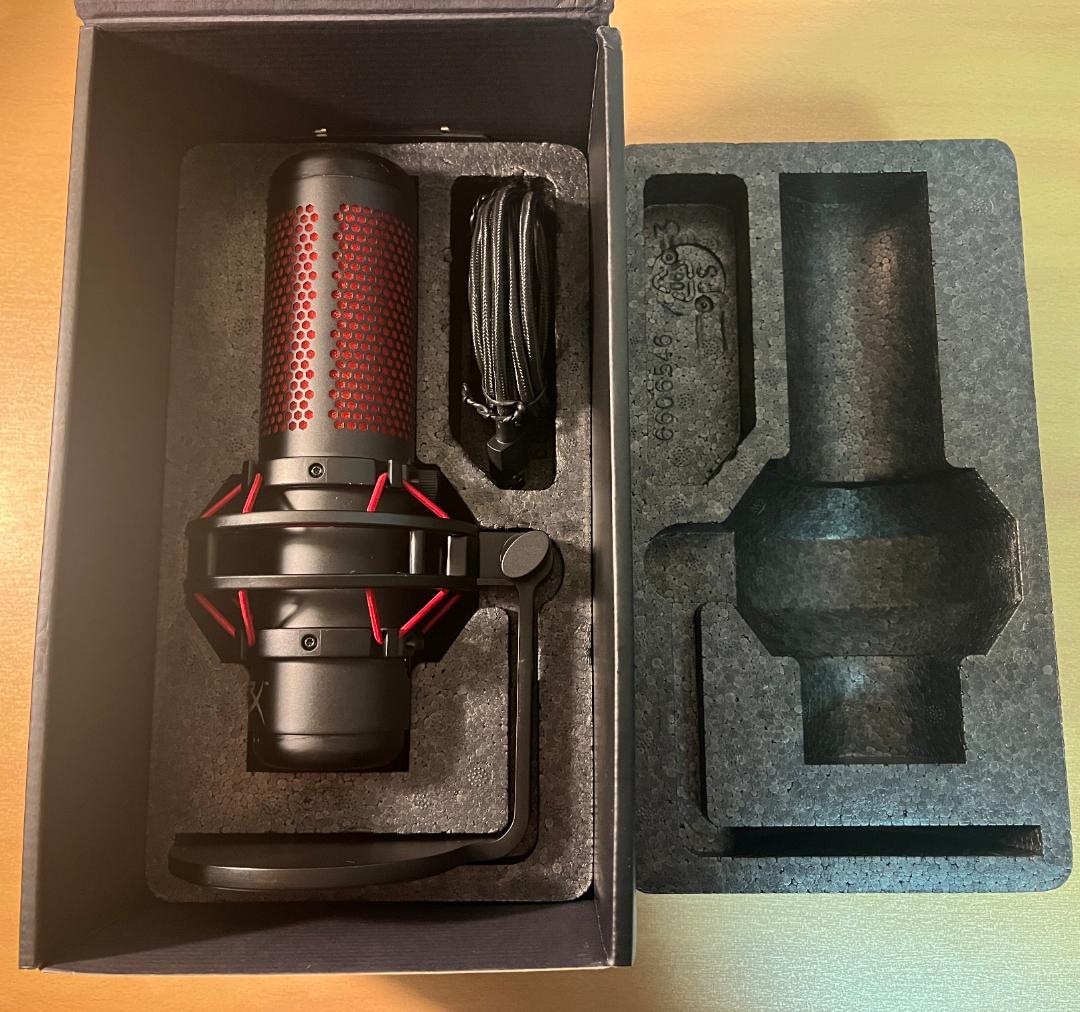 HyperX QuadCast USB コンデンサーマイク