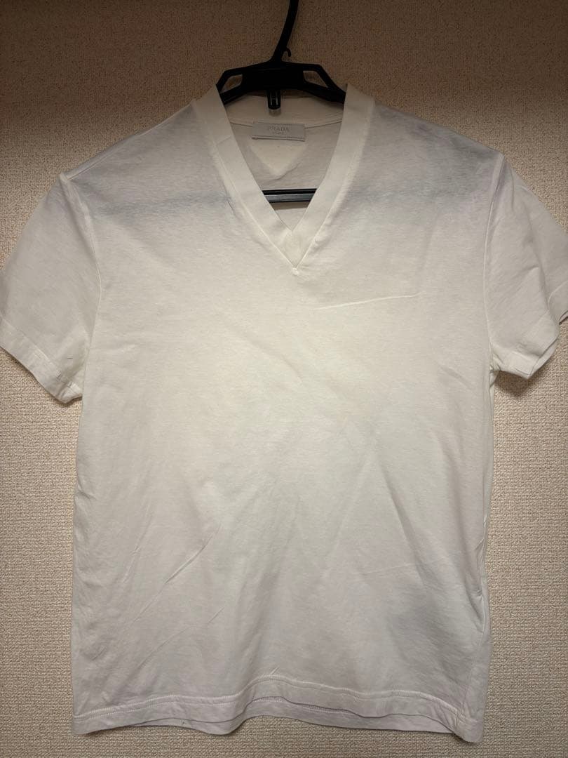 プラダPRADA パックT Vネック　XS 4枚セット　ホワイトネイビーグレー