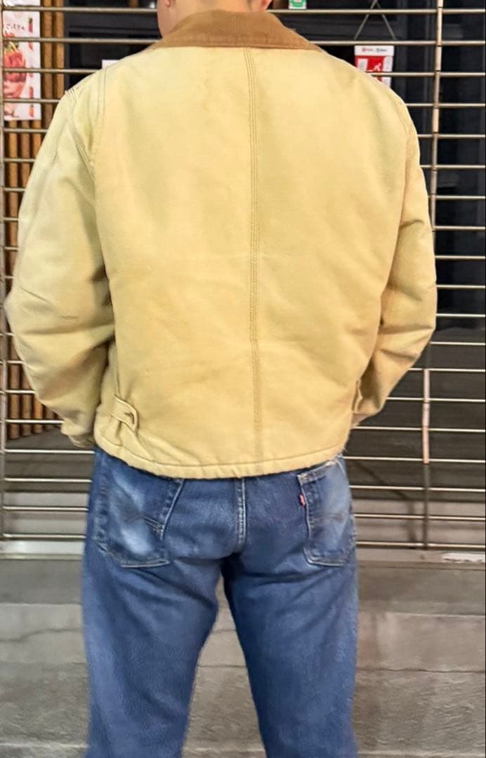 90sUSA製 Carhartt カーハートトラディショナルジャケット 短丈