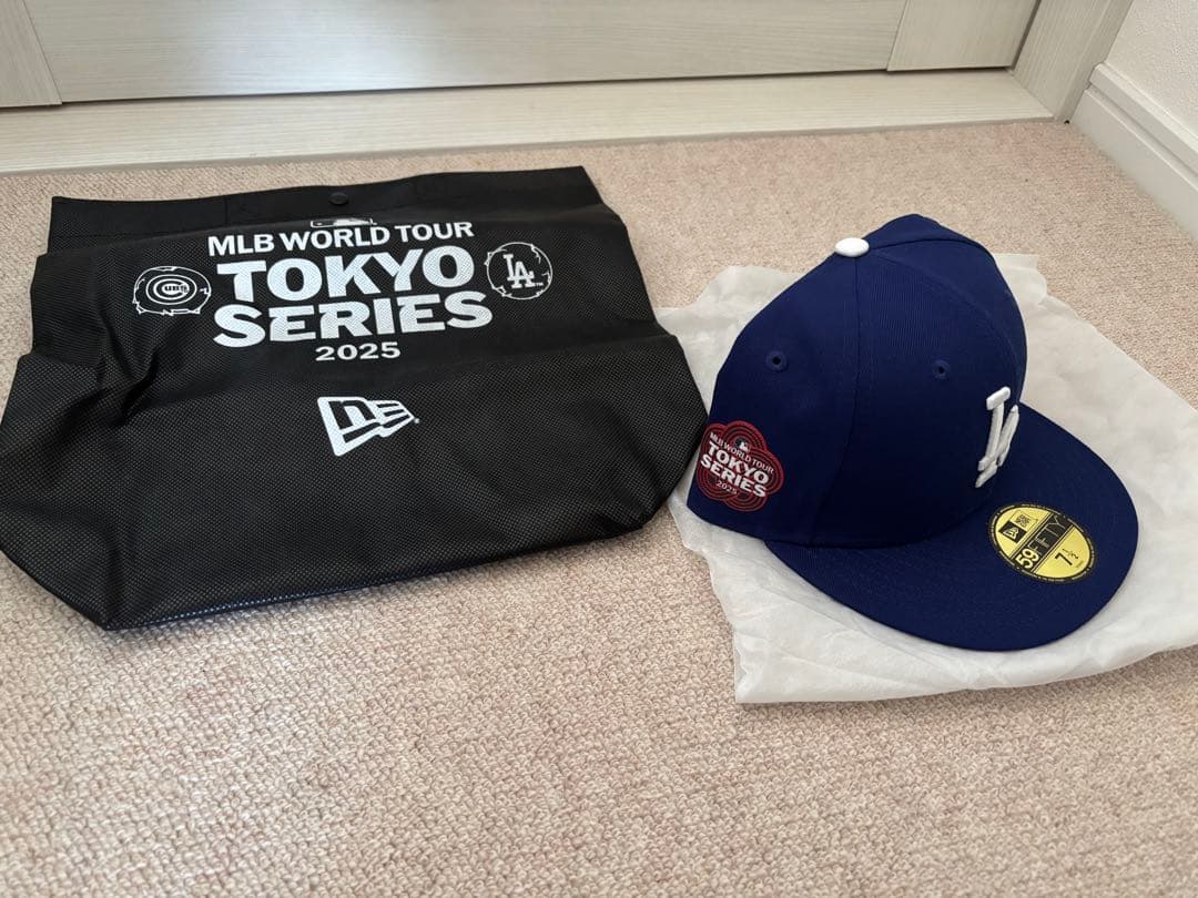 【新品未使用】　ロサンゼルス・ドジャース 59FIFTY キャップ 7 1/2