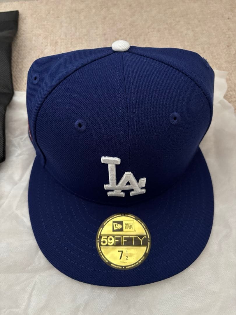 【新品未使用】　ロサンゼルス・ドジャース 59FIFTY キャップ 7 1/2