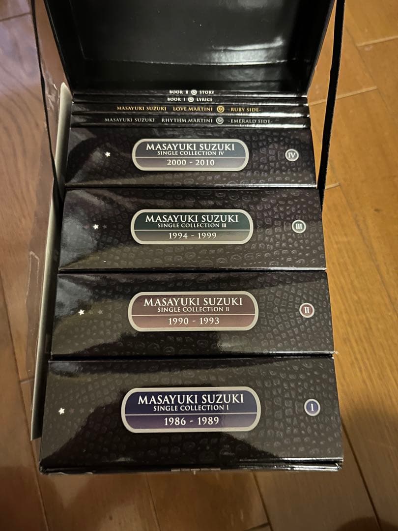 MARTINI BOX 鈴木雅之 完全シングルBOX 外箱ダメージあり