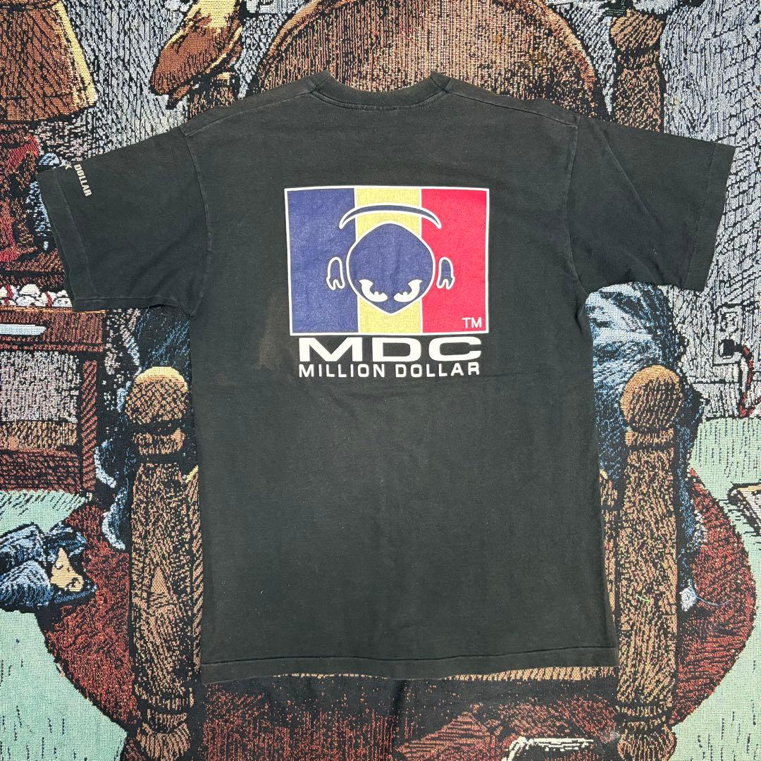 90s MDC / MILLION DOLLAR ロゴプリントTシャツ